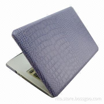 Crocodile Skin Appearance PU Hard Case for MacBook 13-inch Air